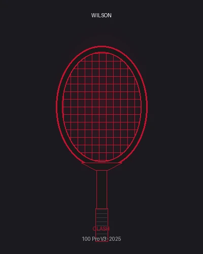 Vista 3 de Wilson Clash 100 Pro V3