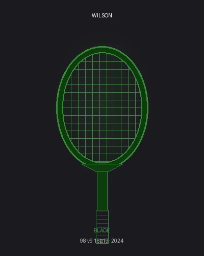 Vista 2 de Wilson Blade 98 v9 (16x19)